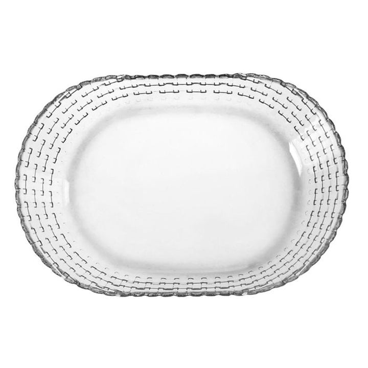 Pasabahce Bread Serving Bowl, Glass Bowl for Bread, 10.2 in