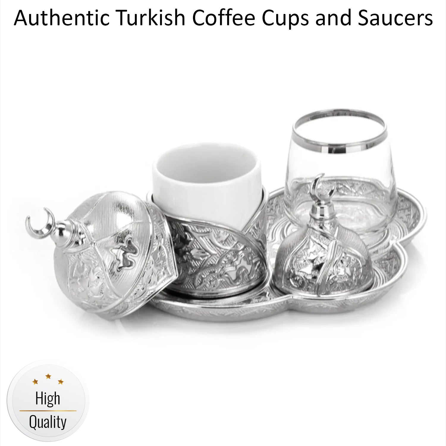 Sena Turkish Coffee Service Set for One Person, 4 Oz – HAKAN
