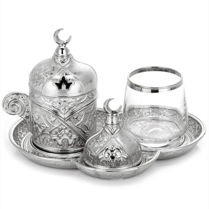 Sena Turkish Coffee Service Set for One Person, 4 Oz