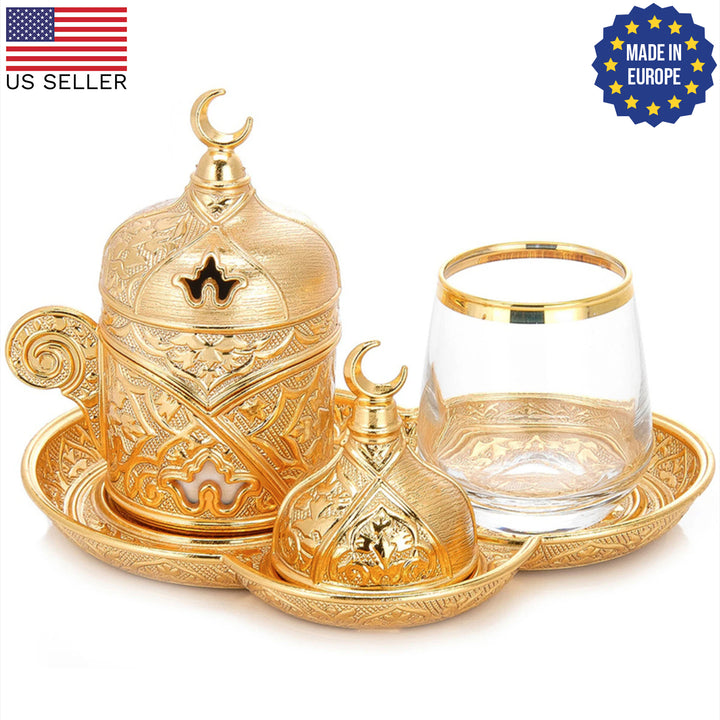 Sena Turkish Coffee Service Set for One Person, 4 Oz