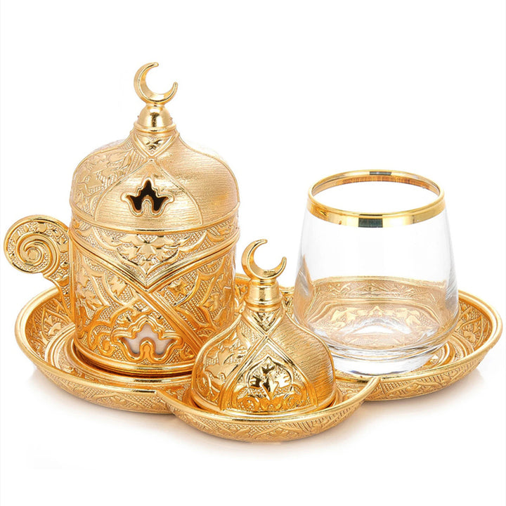 Sena Turkish Coffee Service Set for One Person, 4 Oz