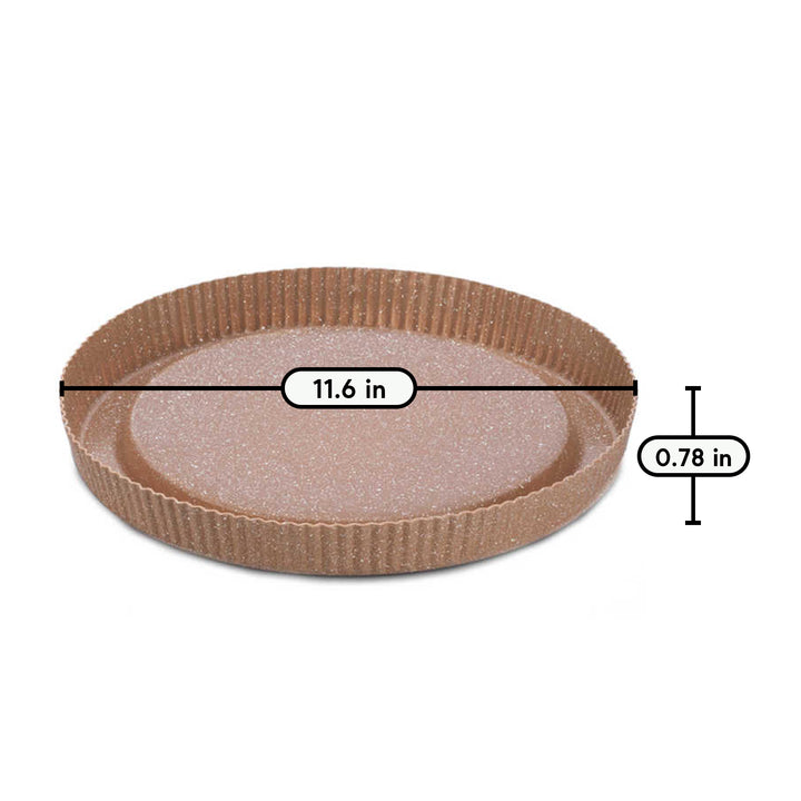 Korkmaz Non-stick Torta Tart, Quiche, Cake, Pie Pan, Round