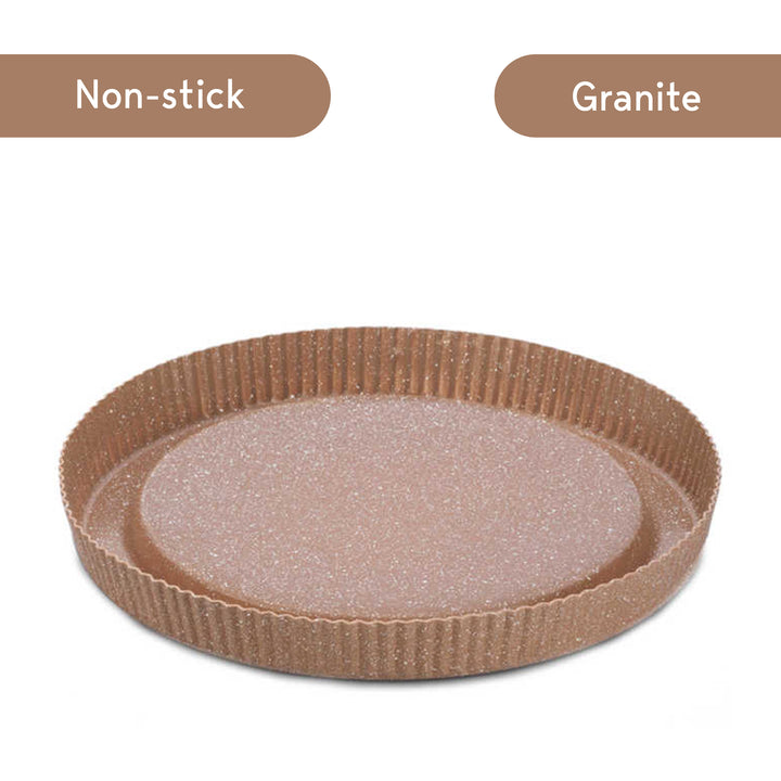 Korkmaz Non-stick Torta Tart, Quiche, Cake, Pie Pan, Round