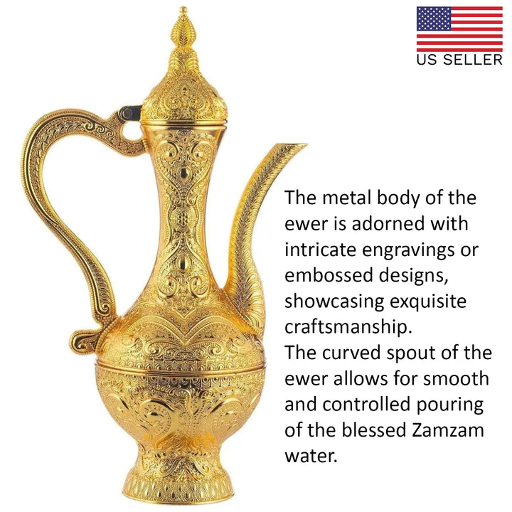 Zemzem Ewer Payitaht Big, Zamzam Water Pourer, Water Pitcher