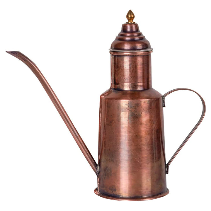 Turkish Copper Oil Bottle Dispenser, Vinegar Bottle, 17 Oz