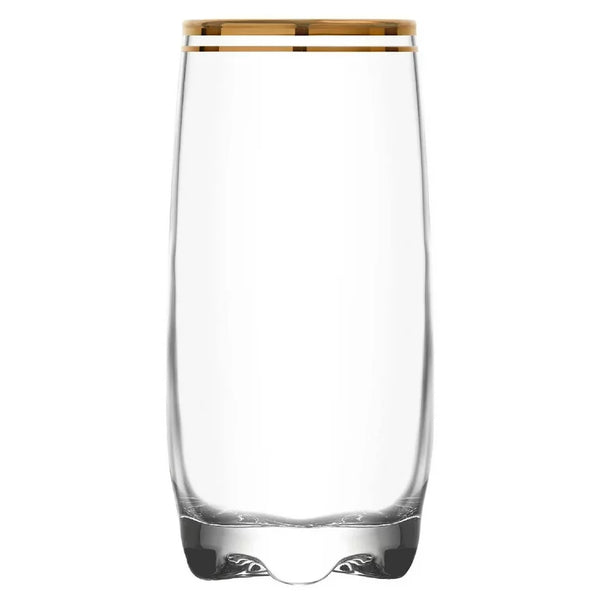 Lav Adora Long Drink Glass Set of 6, 6 Pcs, 13.25 Oz