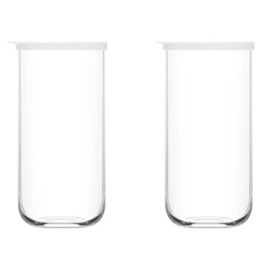 Lav Duo Glass Jar Set of 2 with Lid, 2 Pcs, 47.25 Oz