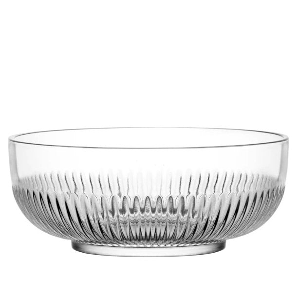 Lav Tokyo Glass Bowl for Storage, Mixing Glass Dish, 88 Oz