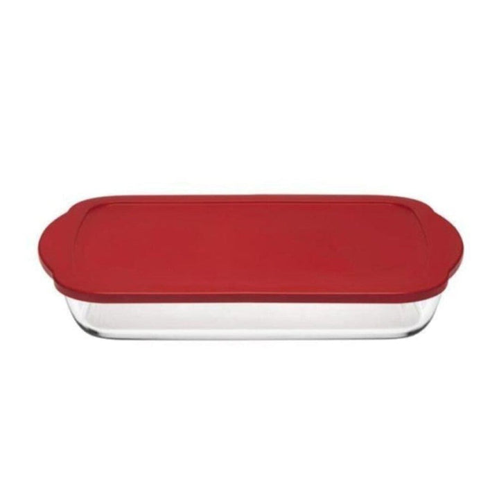 Glass Baking Dish for Oven, Clear Ovenware, 128.25 oz