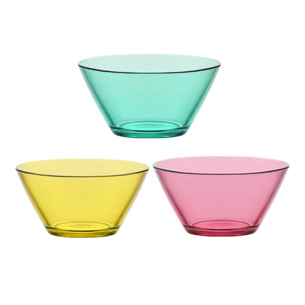 Lav Vega Colored Small Bowl Set of 3, 3 Pcs, 11.75 Oz