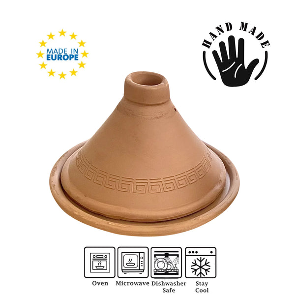 Clay Tagine Pot Handmade Moroccan Tajine Casserole with Lid