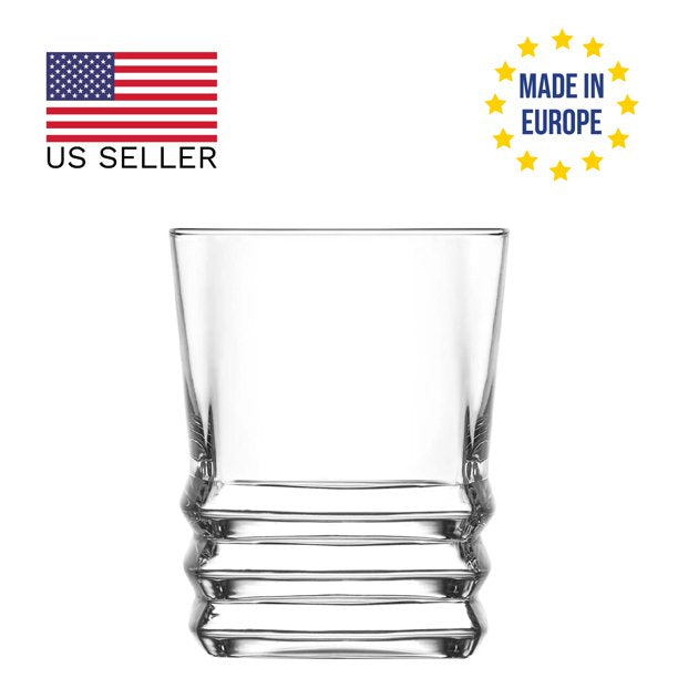 Lav Elegan Liqueur Glass Set, Mini Glass Cups, 6 Pcs, 2.7 Oz