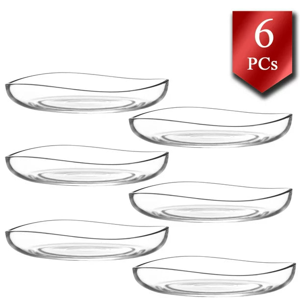 Lav Dinner Appetizer Plates Set of 6, 6.5 oz