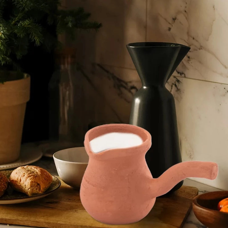 Clay Turkish Coffee Pot, Handmade Terracotta – HAKAN