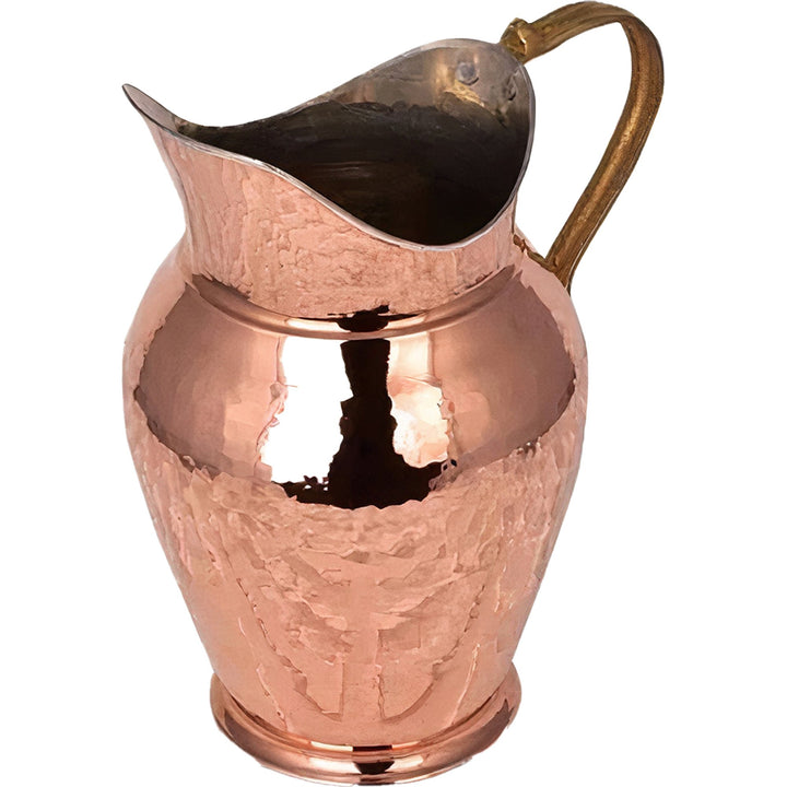 Handmade Copper Water Pitcher, 1.48 qt