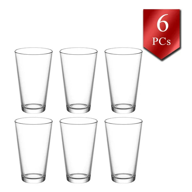 Drinking Glasses Set of 6, Kitchen Durable Tumbler, 11 oz