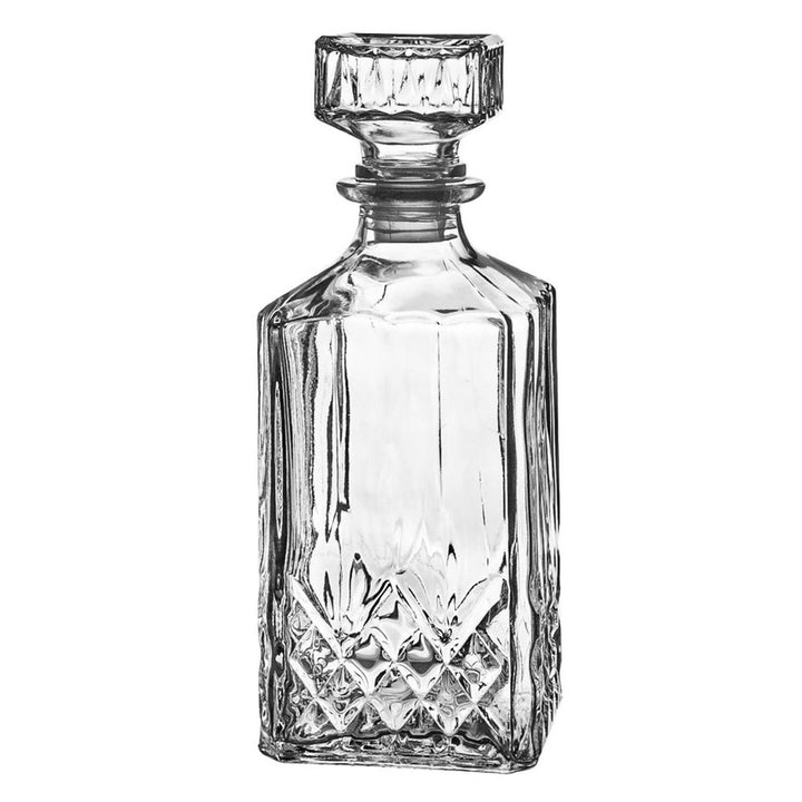 Lav Odin Whiskey Decanter with Glass Stopper, 38.8 Oz (1 lt)