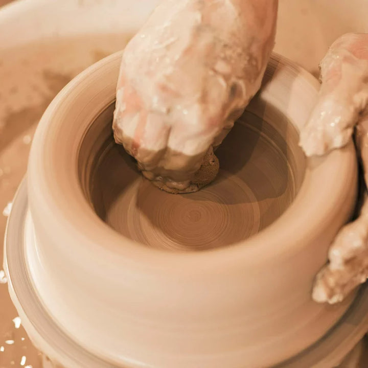 Handmade Clay Cooking Pot with Lid, Fully Glazed Ancient Pot