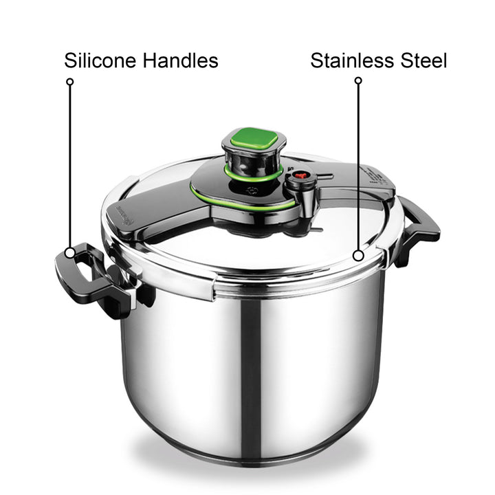 Korkmaz Tessa Pressure Cooker Pot, Induction Compatible