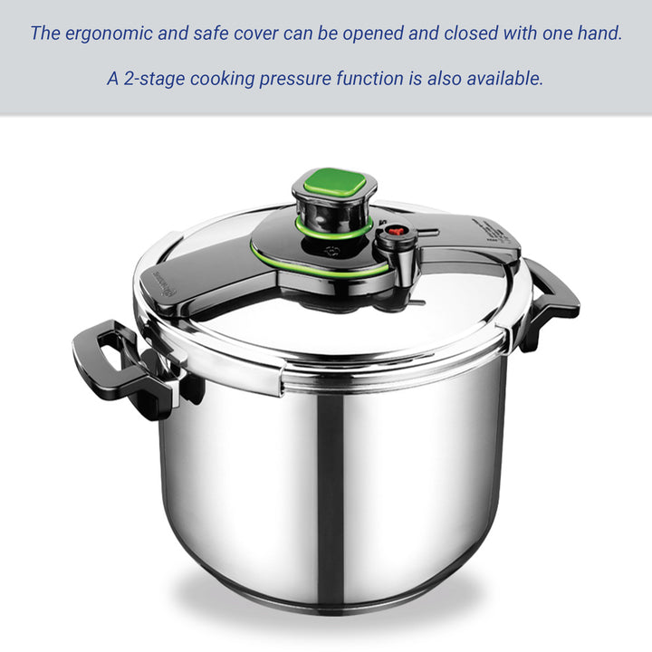 Korkmaz Tessa Pressure Cooker Pot, Induction Compatible