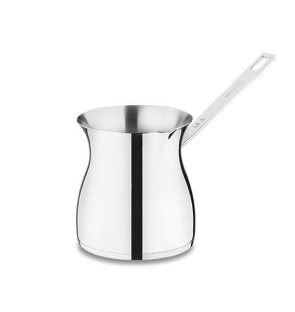 Korkmaz Terra Stainless Steel Milk Warming Pot, Sauce Pan