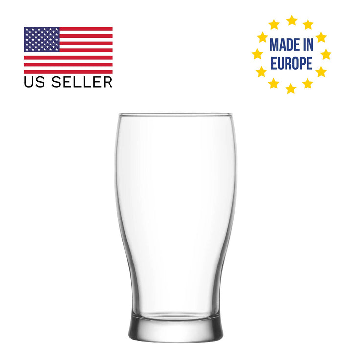 Lav Belek Beer Glass Set, 6 Pcs, 19.5 Oz (330 cc)