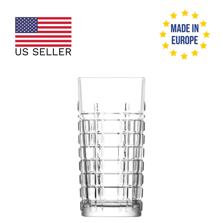 Lav Brit Highball Glasses, 6 Pcs, 12.25 Oz (356 cc)