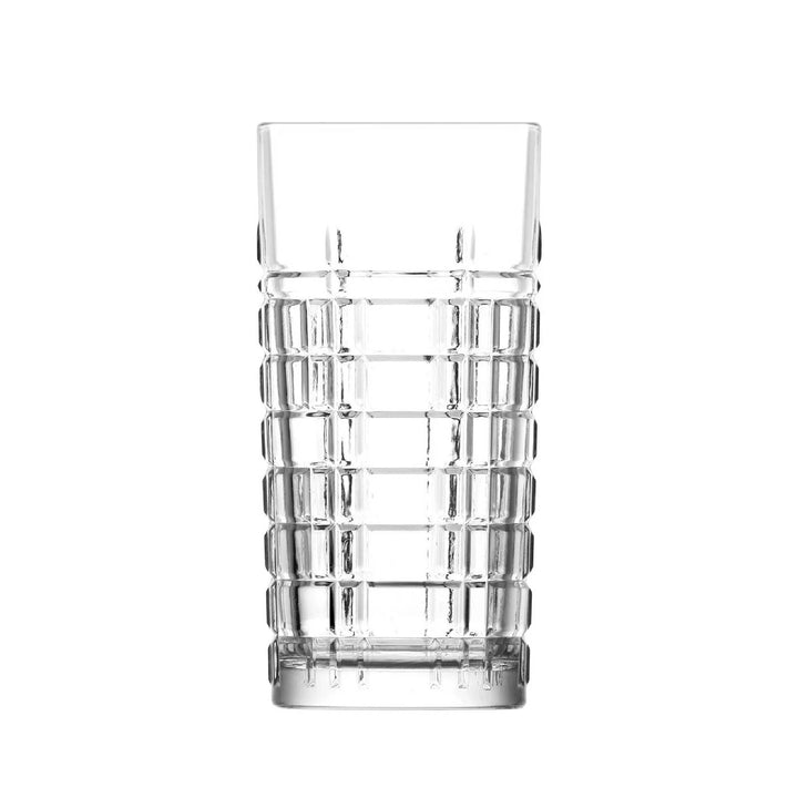 Lav Brit Highball Drinking Glasses, 4 Pcs, 12.25 Oz (356 cc)