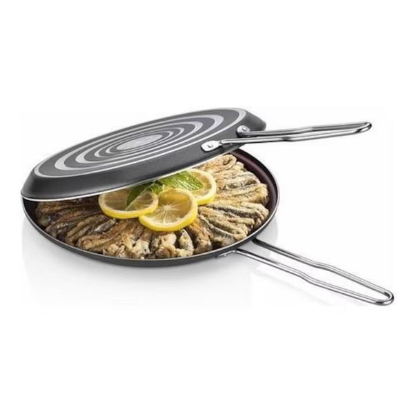 Double-sided Granite Nonstick Fish and Burek Pan, 12.6 in