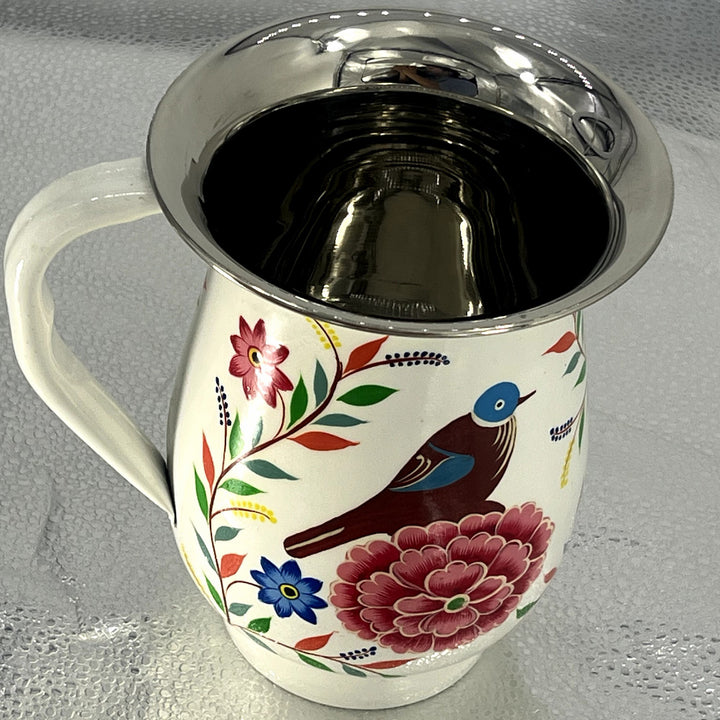 Hand Painted Stainless Steel Water Jug, 50.75 Oz