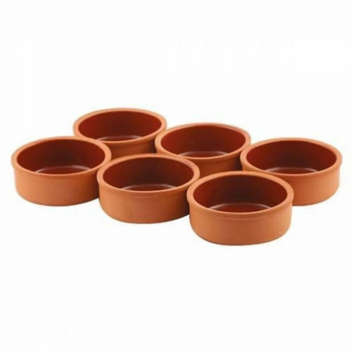 Clay Cooking Bowl Set of 6 for Stovetop and Oven-Cooking