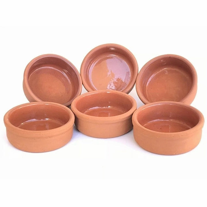 Clay Cooking Bowl Set of 6 for Stovetop and Oven-Cooking