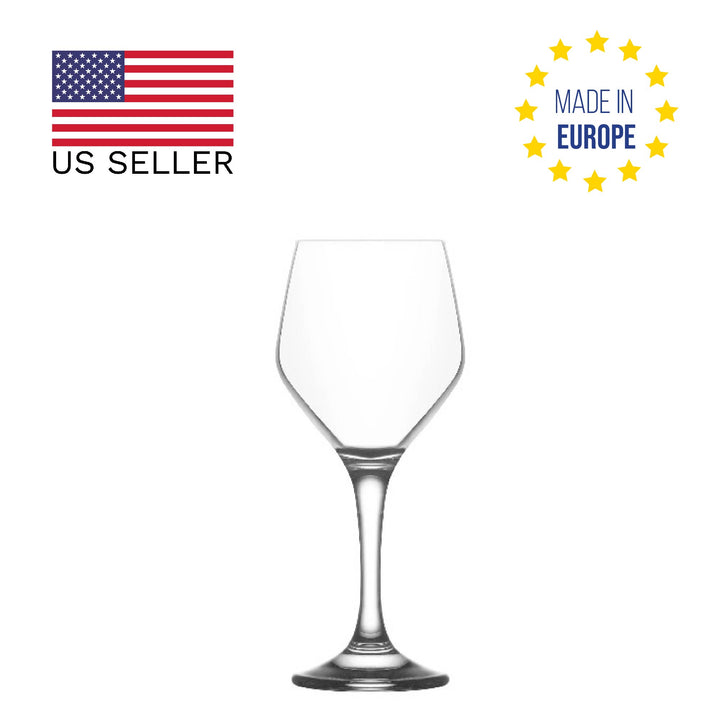 Lav Ella Wine Glass Set, 6 Pcs, 8.75 Oz (260 cc)