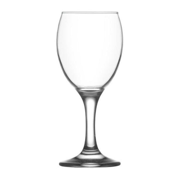 Lav Empire Stemmed Wine Glass Set, 6 Pcs, 8.25 Oz (245 cc)