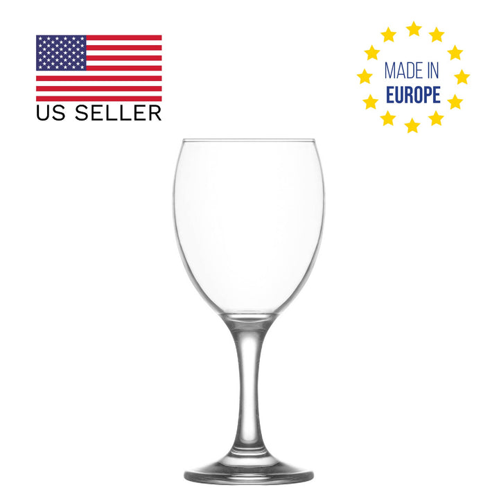 Lav Empire Tulip Wine Glasses, 6 Pcs, 11.5 Oz (340 cc)