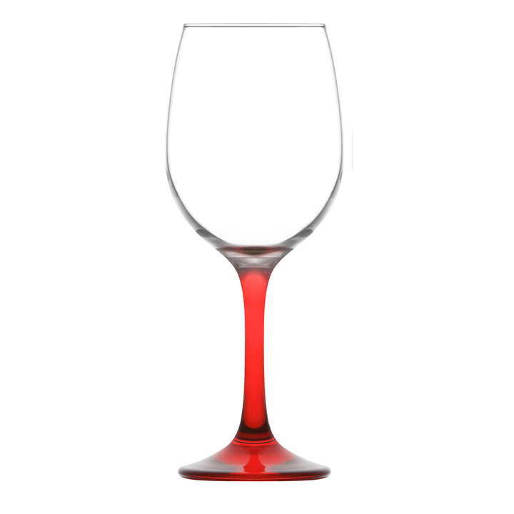 Lav Fame Stemmed Wine Glass Set, 6 Pcs, 10.25 Oz (300 cc)