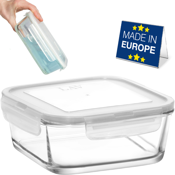 Lav Fresco Food Containers with Lid, 39 Oz, 1150 cc, LV-FRS249 KDPK0002Y-FRS249 KDPK222Y