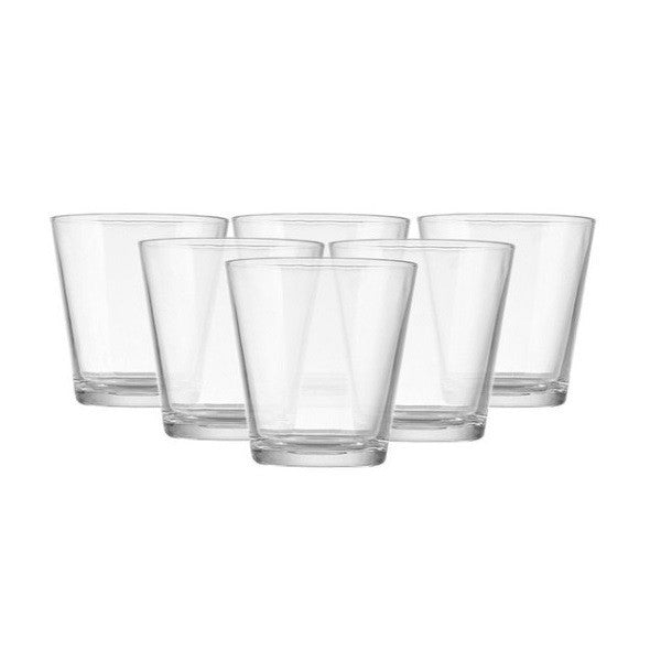 Lav Hera Whiskey Glass Set, 6 Pcs, 8.5 Oz (255 cc)