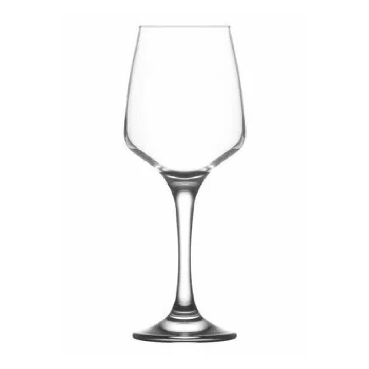 Lav Lal Wine Glass Set with Stem, 6 Pcs, 11.25 Oz (330 cc)