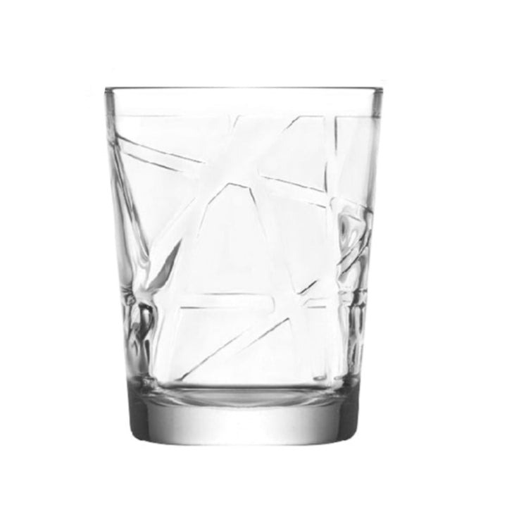 Lav Water Glasses, Cold Drink Glasses Set of 6, 5.5 oz