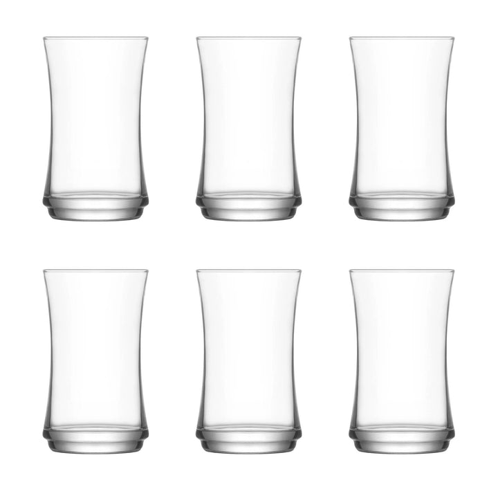 Lav Lune Highball Glass Set, 6 Pcs, 12.25 Oz (365 cc)