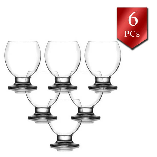 Lav Beverage Glasses Set of 6, Cold Drink Glasses, 9.5 oz