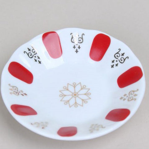 Melamine Turkish Tea Glass Saucers, 6 Pcs, 3.9 in