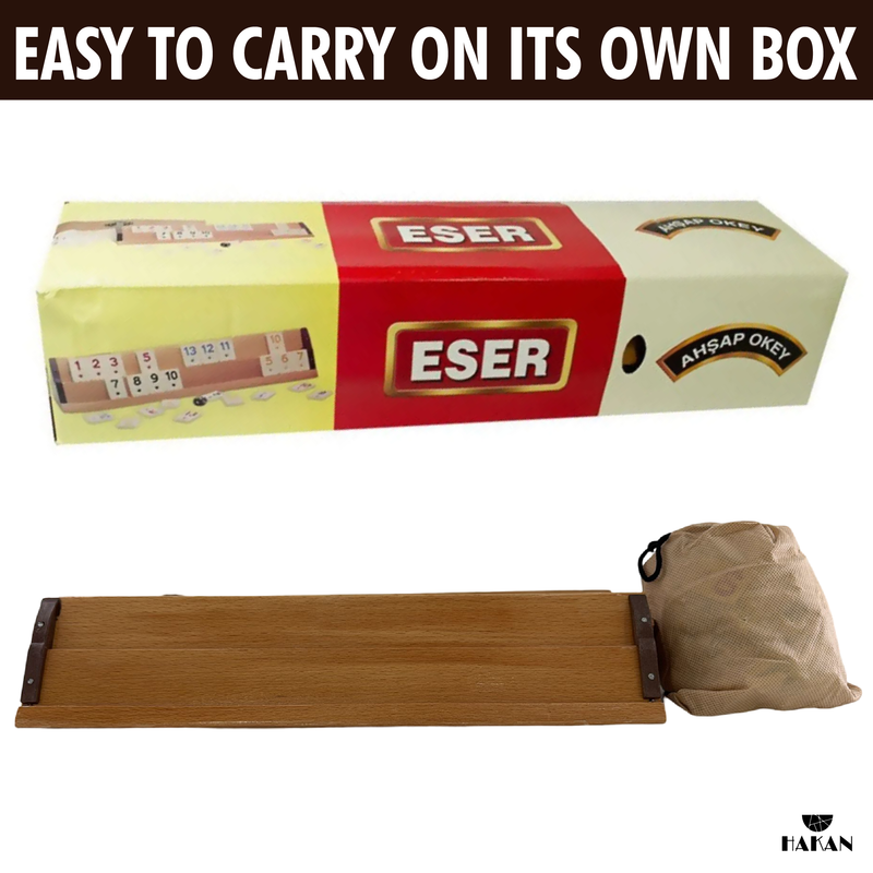【未使用】Show Okey トルコ　ゲーム　木製 Amazon.com: Tulumba Wooden Okey Set - 4 Decks & 106 Chips - Multi