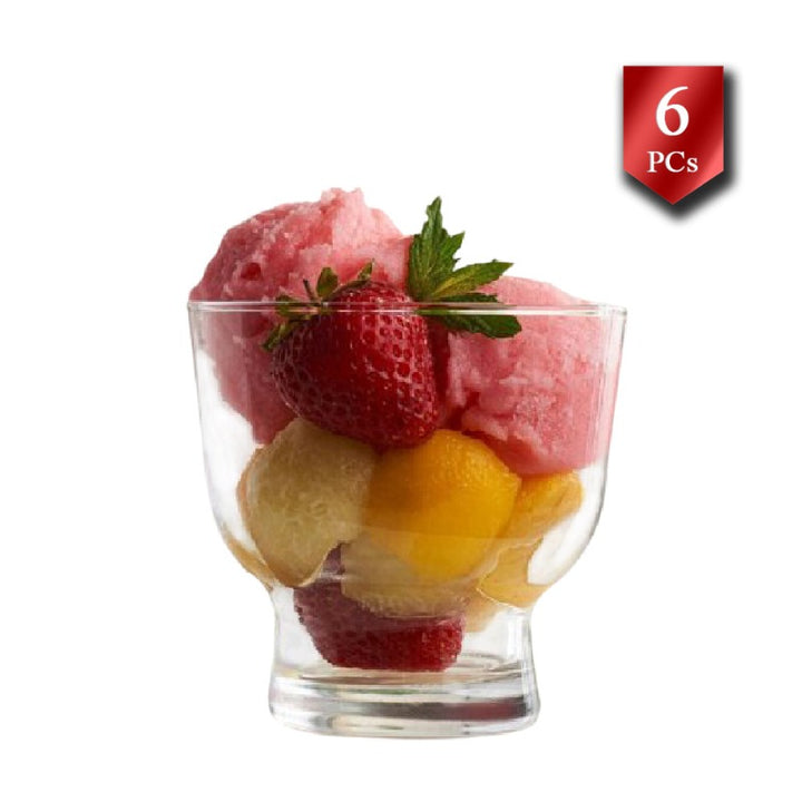 Lav Ice Cream Service Bowl Set, Dessert Cup 6 PCs, 8.25 oz