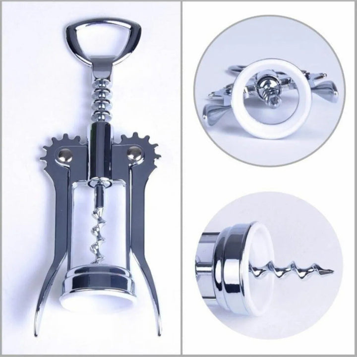 Metal Corkscrew, Manual Wine Bottle Opener