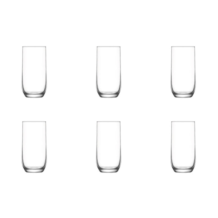 Lav Sude Highball Glass Set, 6 Pcs, 14 Oz (415 cc)