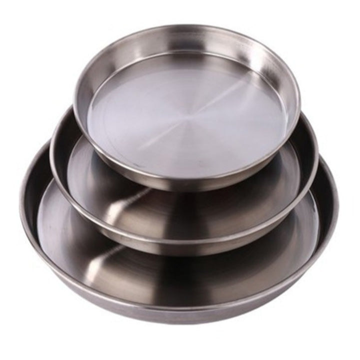 Baking Round Tray for Cake and Pie, 3 PCs Nonstick Set