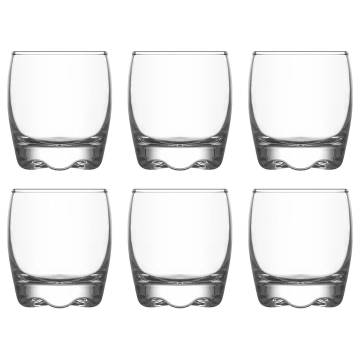 Lav Adora Liqueur Glass Set, Mini Glass Cups, 6 Pcs, 2.75 Oz