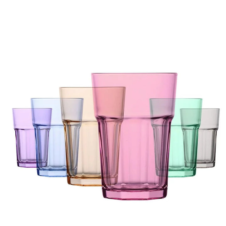 Lav Beverage Glasses Set of 6, Drinking Glasses, 12.25 oz